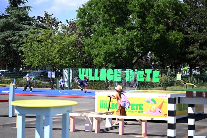 Le Village d'été, ce sont aussi des animations sportives, les après-midis.