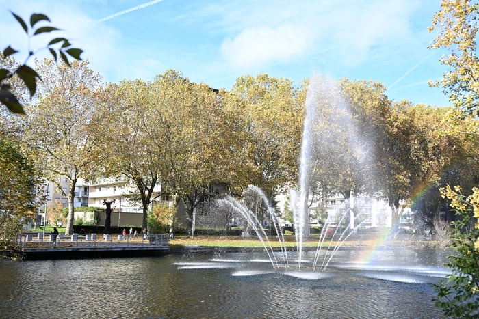 Le Nouveau Bassin dans le quartier Nordfeld.