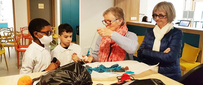 Le Gang des tricoteuses a fait partie de l'aventure.
