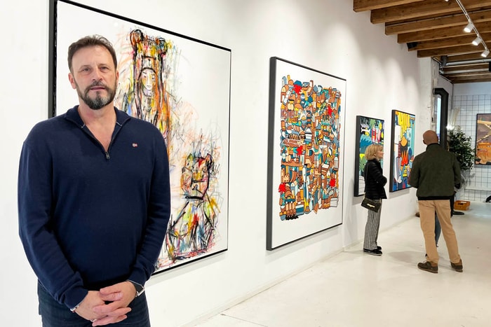 Serge Beninca est le directeur des salons Art3F.  