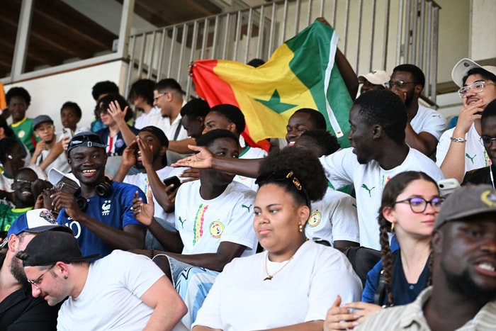 De nombreux supporters du Sénégal ont répondu présent. 