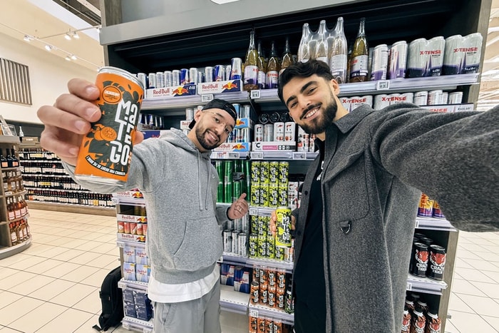 Mehdi Boswingel (à gauche) et Louis Senn ont créé Matego, une marque de boisson énergisante 100% Sud-Alsace.