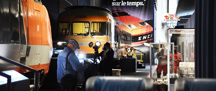 Dîner et visiter la Cité du train, de nuit, c'est possible ce week-end !