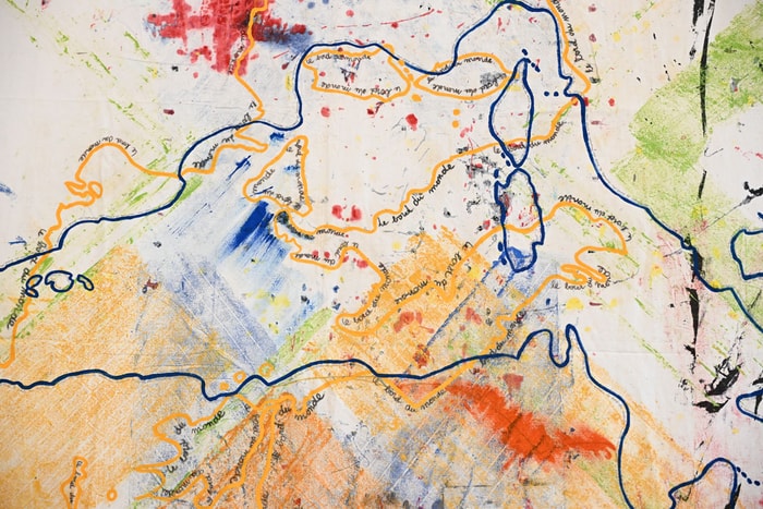 La mer Méditerranée est présente dans le travail de Christiane Fath.