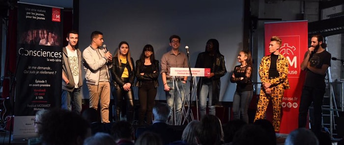 La web-série a été présentée vendredi, lors de l'ouverture du festival "Motàmot".