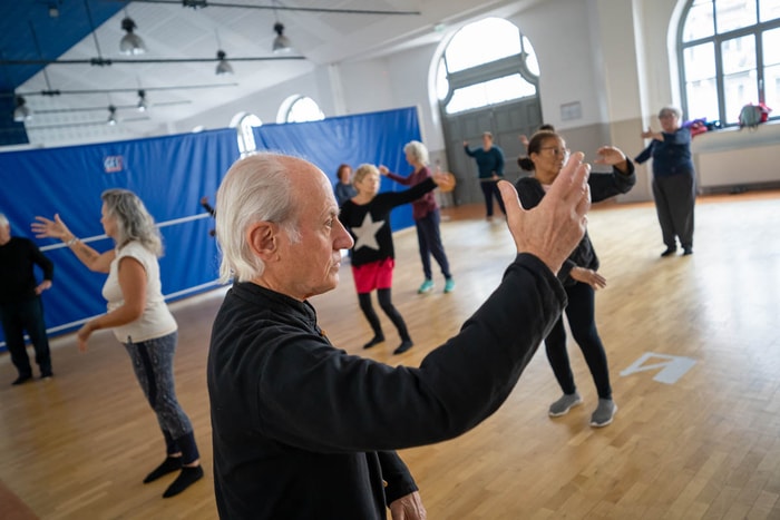 Yves Stutz pratique le Tai-Chi depuis trente ans. 