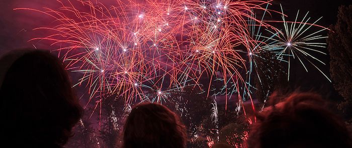 Le feu d'artifice est prévu à 22h45 au Nouveau Bassin.