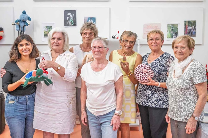 Le Gang des tricoteuses est désormais installé dans ses nouveaux locaux de l'allée Gluck. 