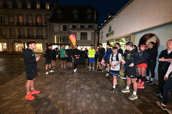 Pour les sorties du mercredi soir, le départ est donné à 18h18 devant la boutique Run Aventure, 4 rue des Bons Enfants.