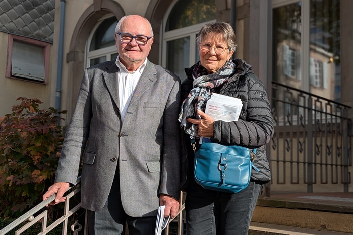 Eric Dehling, président de l’association Insulib et du Centre d’étude européen d’étude du diabète et Danièle Hohe, médecin généraliste du Pôle APSA.