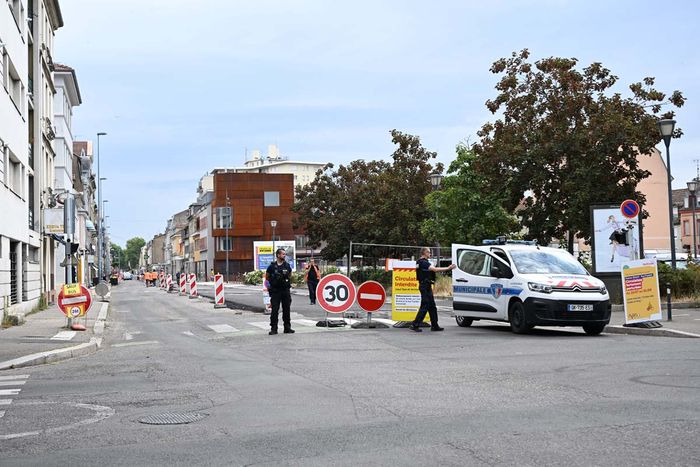 La police municipale était mobilisée, dès les premières heures de la matinée, ce mercredi 16 juillet.