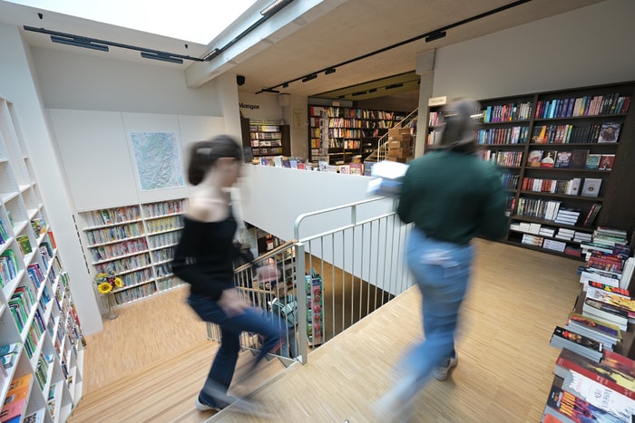La nouvelle librairie Bisey en images. 