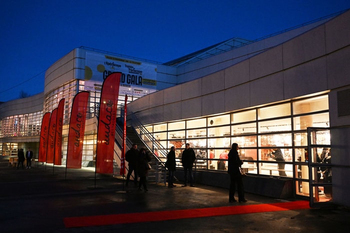 Le restaurant Audace, côté allée Nathan Katz. 