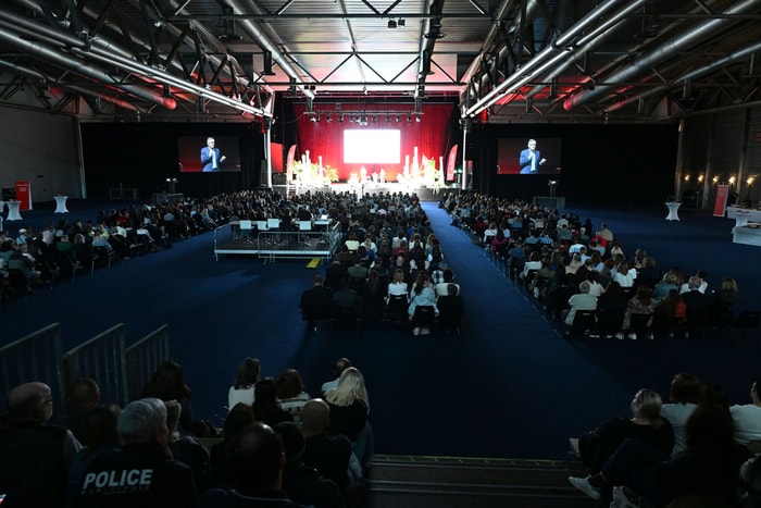 Les 1 700 agents de la Ville étaient réunis, ce vendredi 5 juin, au Parc Expo. 