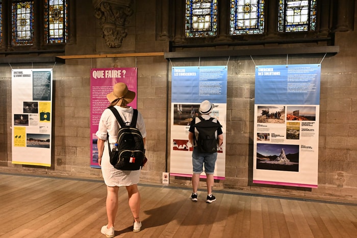 L'exposition « Migrations et climat : comment habiter notre monde ? » est présentée jusqu'au 6 septembre au temple Saint-Etienne.