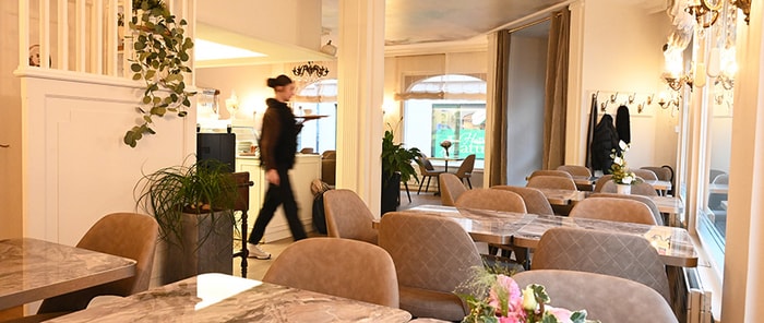 Le salon de thé a rouvert ses portes ce lundi 8 janvier à 7h30.