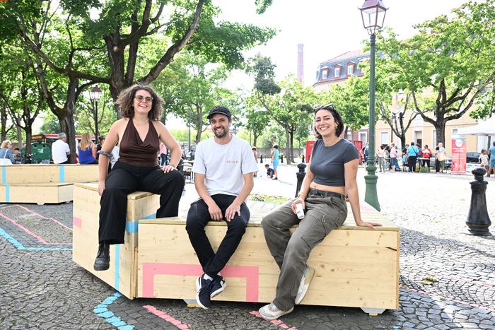 Manon, Jérémy et Sarah, du Collectif Na.