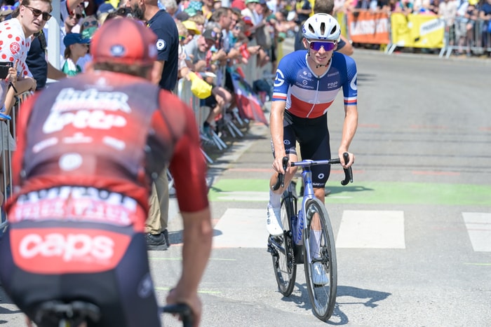 Le champion de France, Romain Grégoire (Groupama-FDJ United).