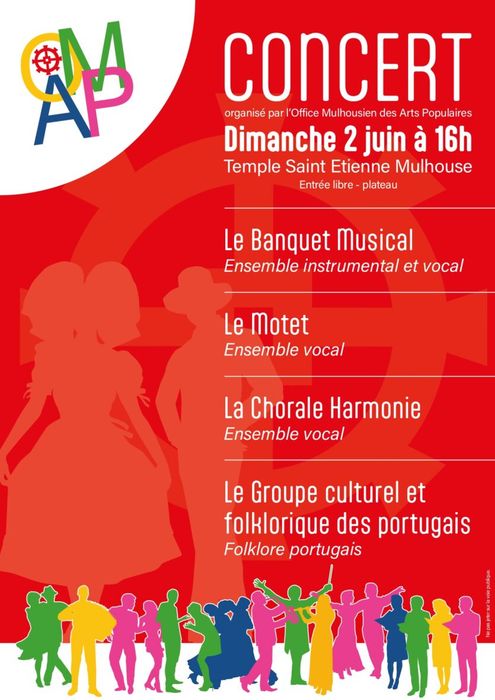 Concerts - organisés par l’Office Mulhousien des Arts Populaires