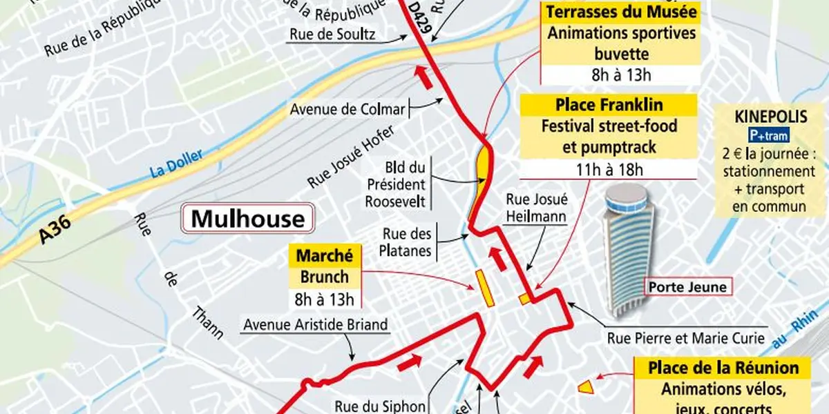 Départ du Tour de France à Mulhouse : la ville accueille le départ d'une étape