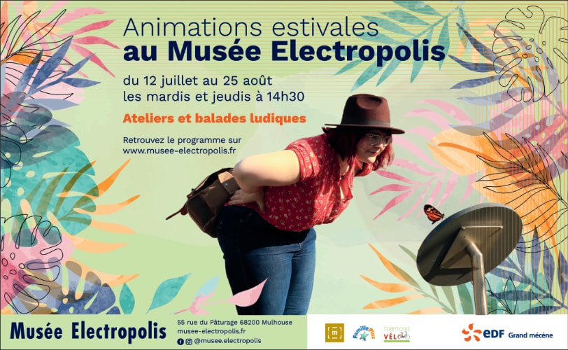 Animations estivales au Musée Electropolis
