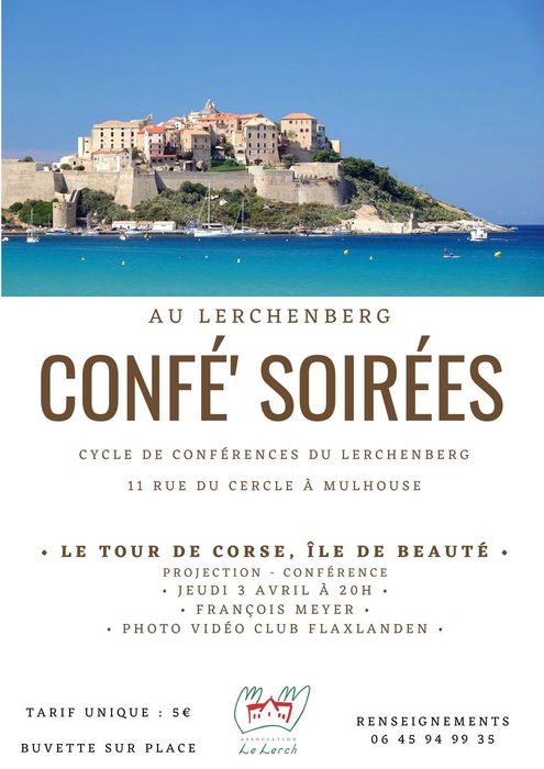 Confé' Soirées - Le tour de Corse, île de beauté
