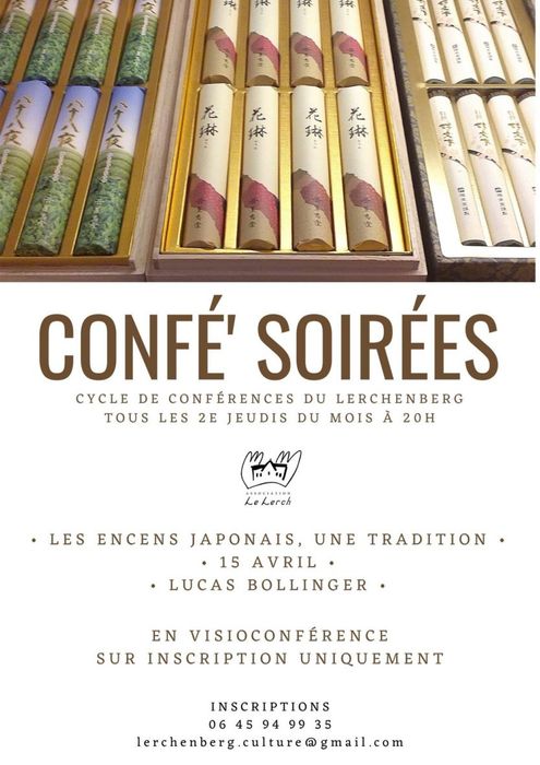 Confé' Soirées - Les encens japonais, une tradition