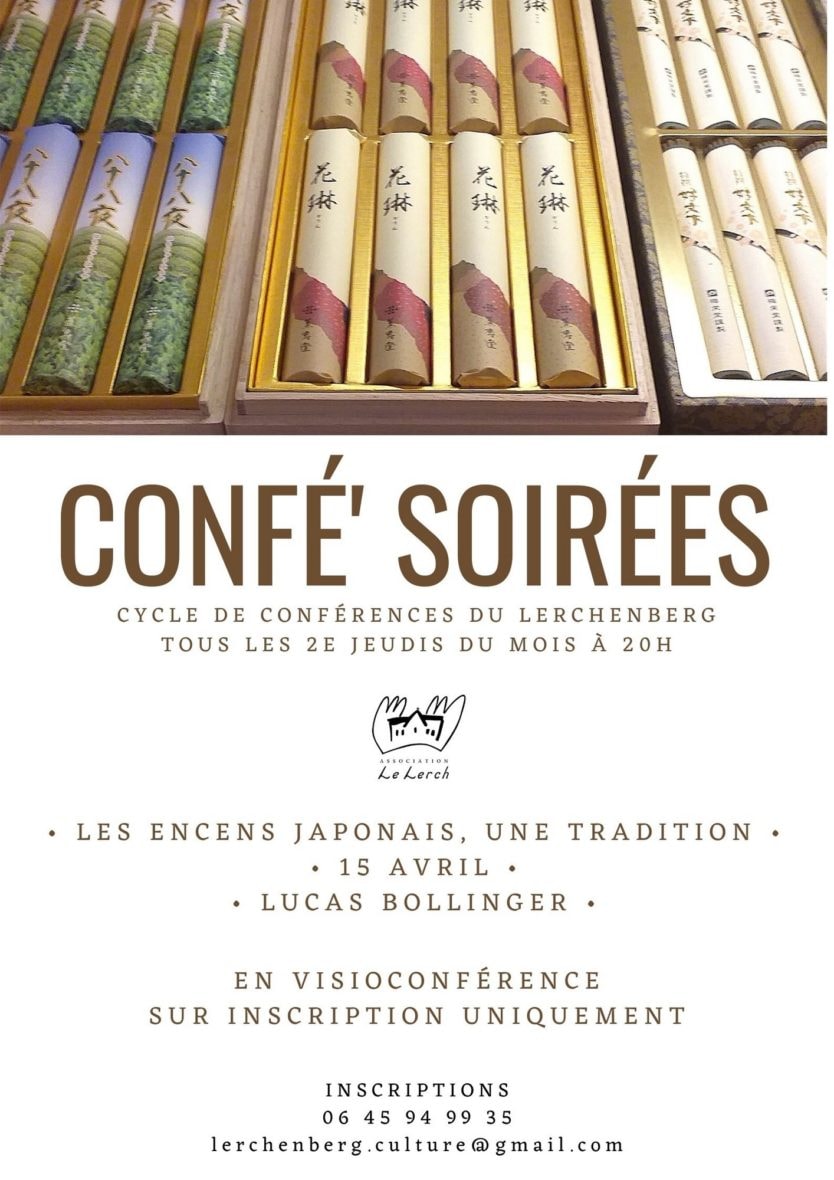 Confé' Soirées - Les encens japonais, une tradition