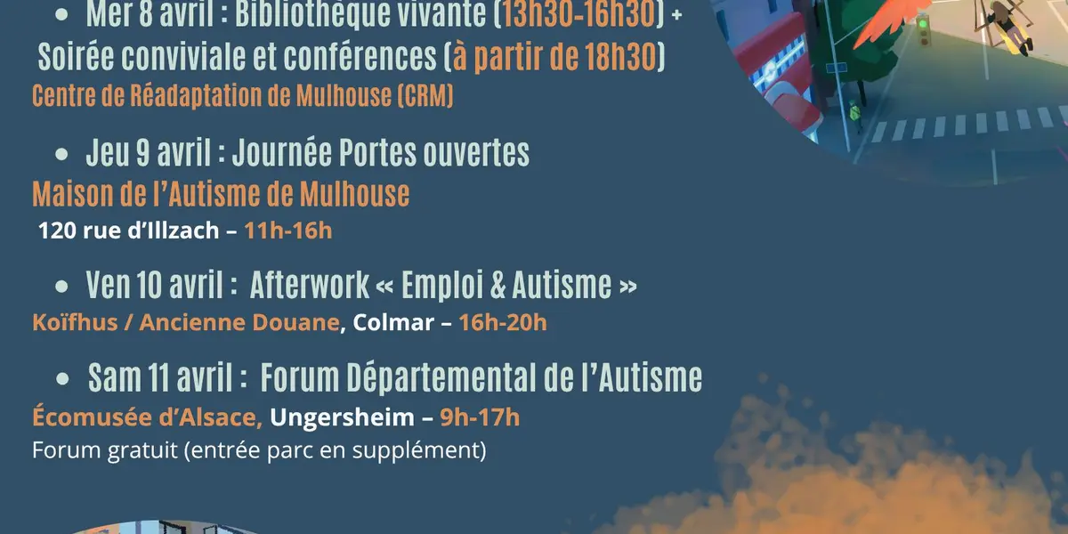Quinzaine Départementale de Sensibilisation à l'Autisme 2026