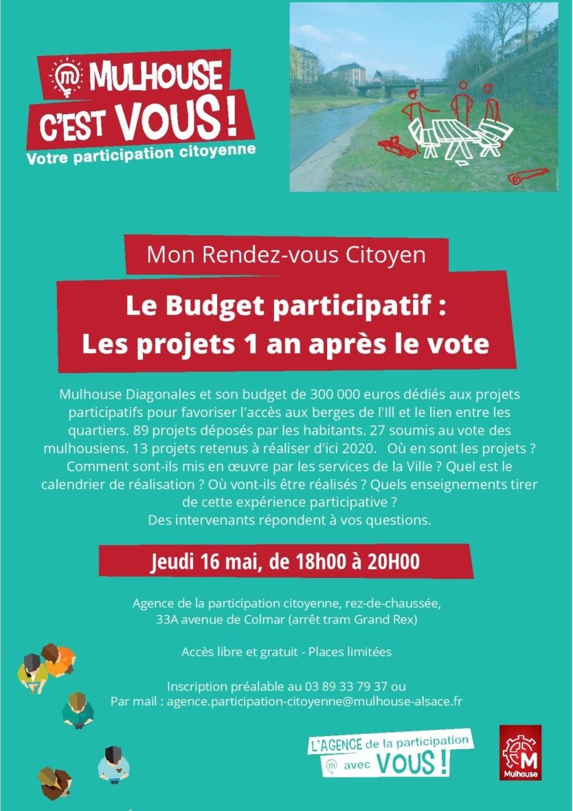 RDV Citoyen : Budget Participatif, les projets 1 an après le vote