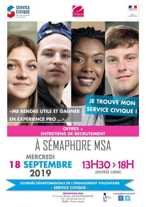 Journée départementale de l'engagement volontaire - Service Civique