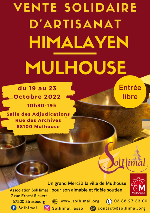 Vente Solidaire d'artisanat Himalayen