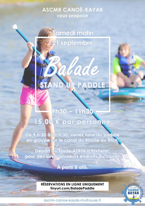 Balade en paddle