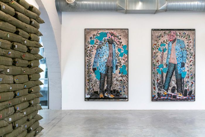 Visite commentée de l'exposition "Destins Communs" - Omar Ba