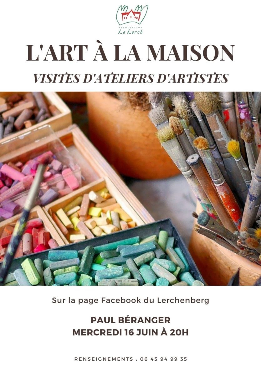 L'art à la maison : l'atelier de Paul Béranger