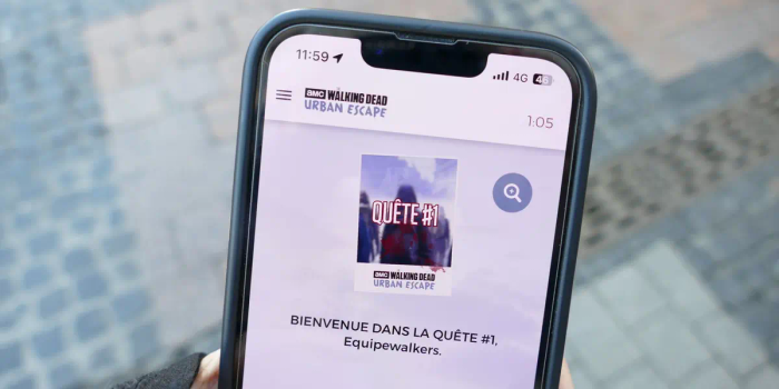 Weekends Escape game officiel The Walking Dead Urban Escape