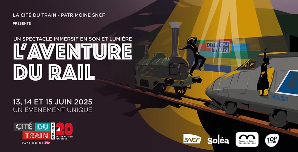 L'AVENTURE DU RAIL : UN SPECTACLE IMMERSIF EN SON ET LUMIÈRE ​ 