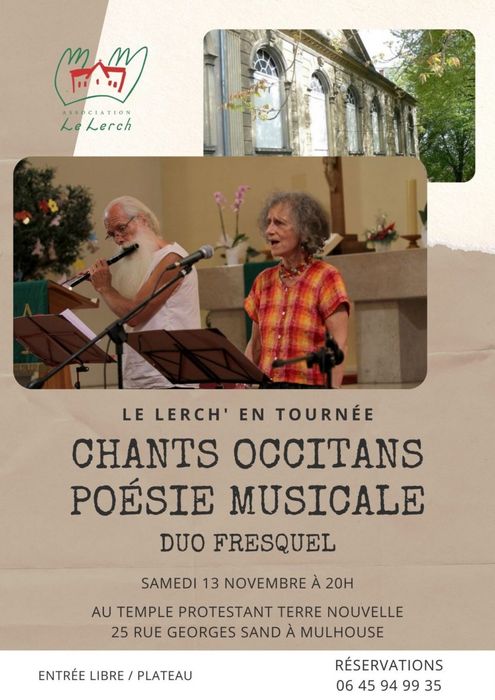 Le Lerch' en tournée - Chants occitans et poésie musicale