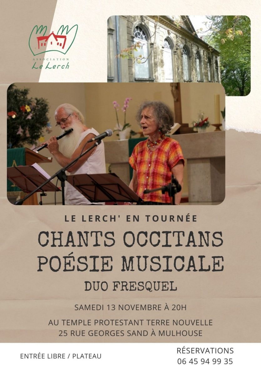 Le Lerch' en tournée - Chants occitans et poésie musicale