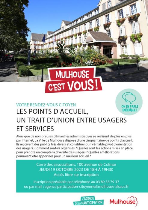 RDV citoyen "Les points d'accueil, un trait d'union entre usagers et services"