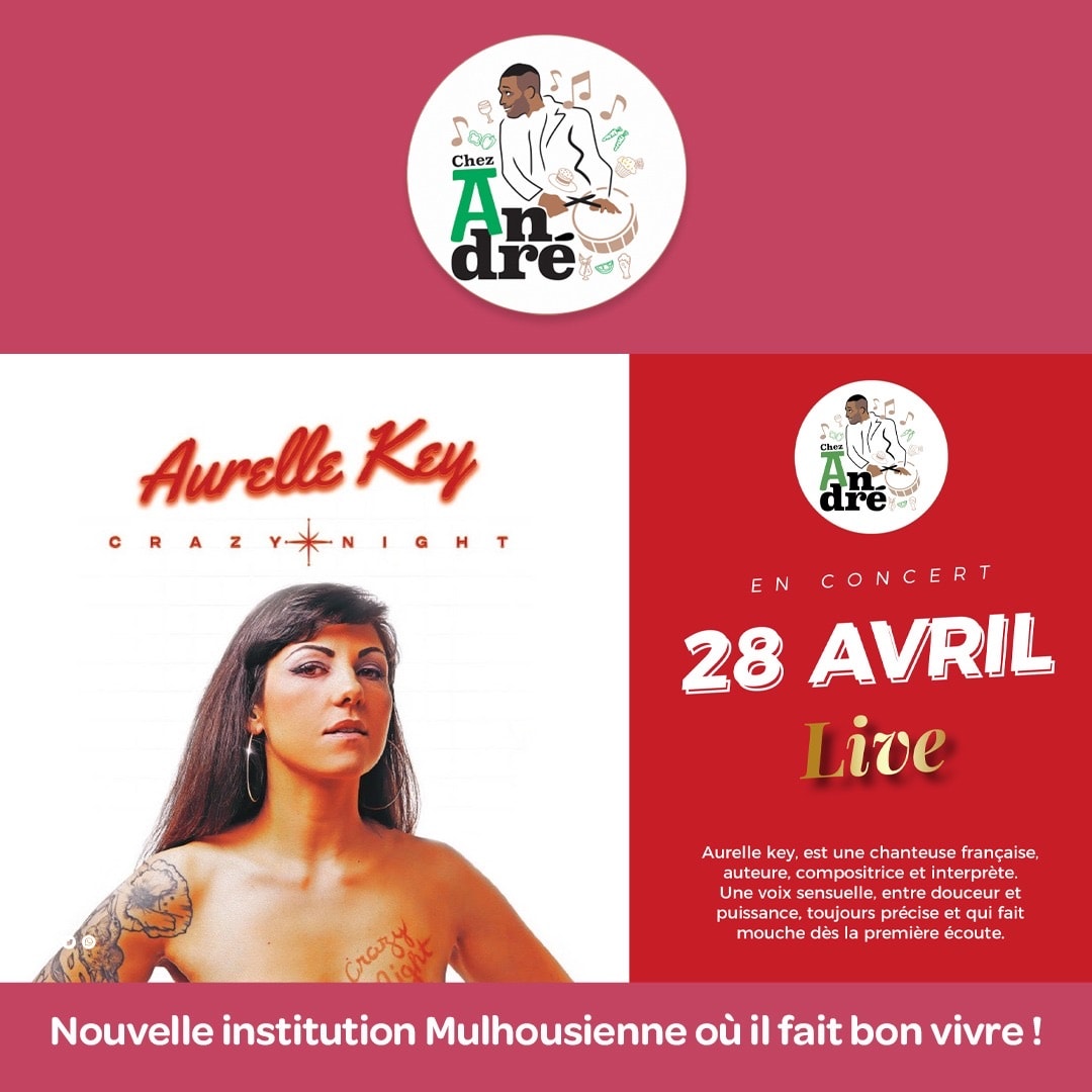 Concert Duo Blues Aurelle Key chez André