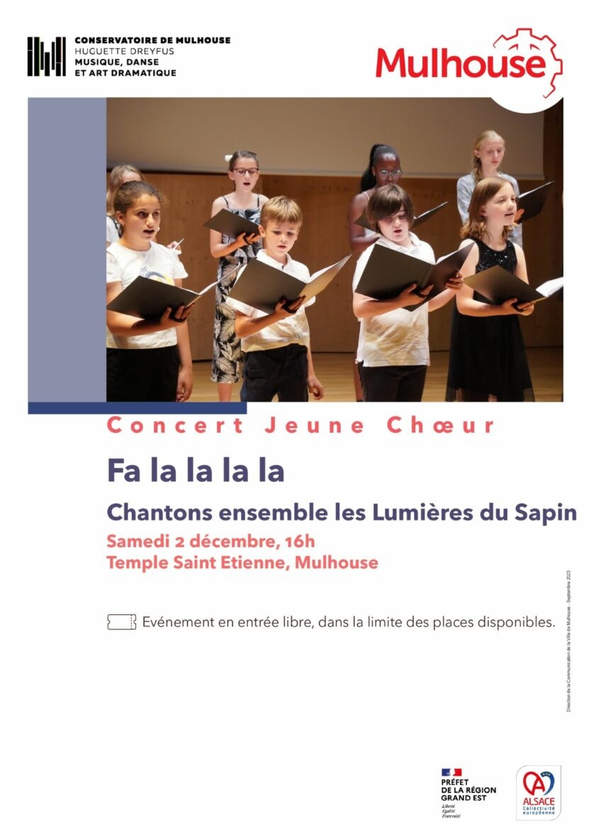 Chant participatif de l'Avent, par le Jeune Chœur du Conservatoire de Mulhouse