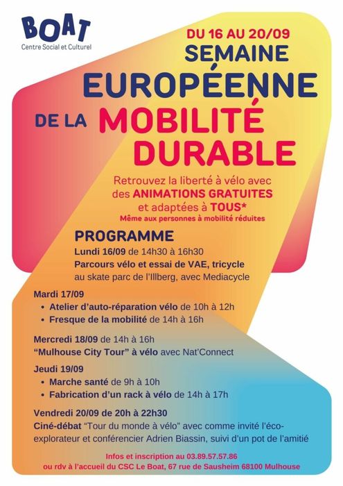 Semaine Européenne de la Mobilité Durable : Jeu \"Fresque de la Mobilité\"