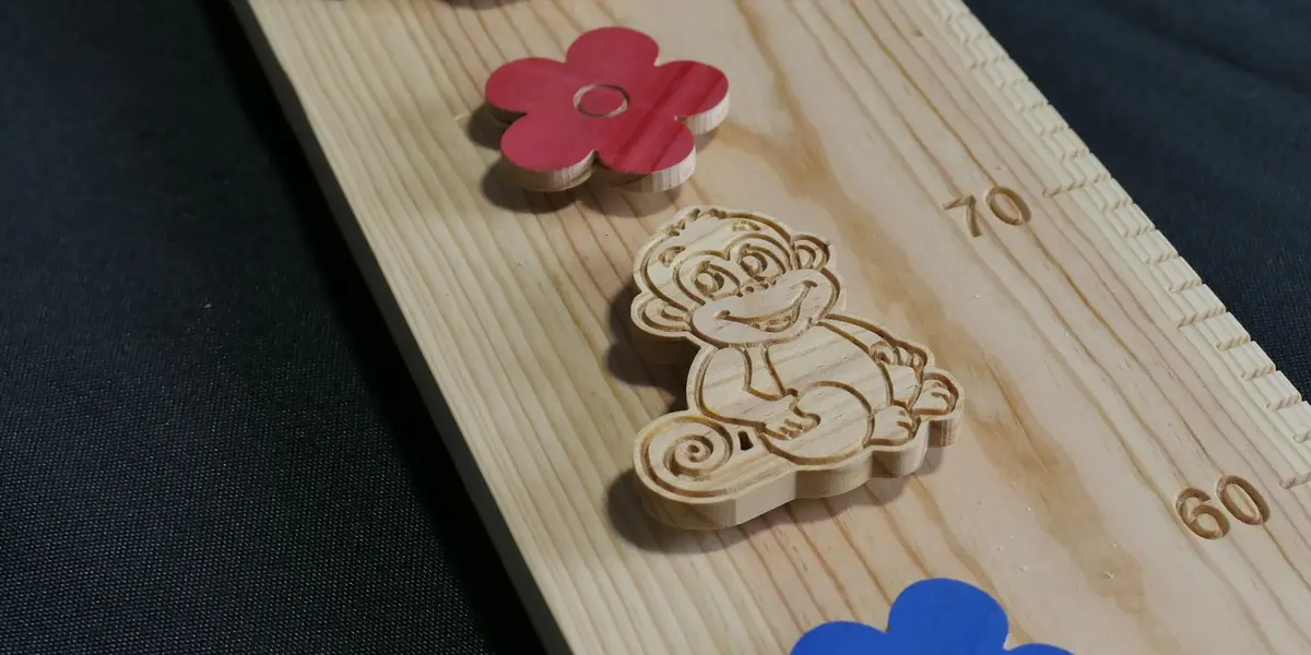 Exposition permanente de toises en bois pour enfant