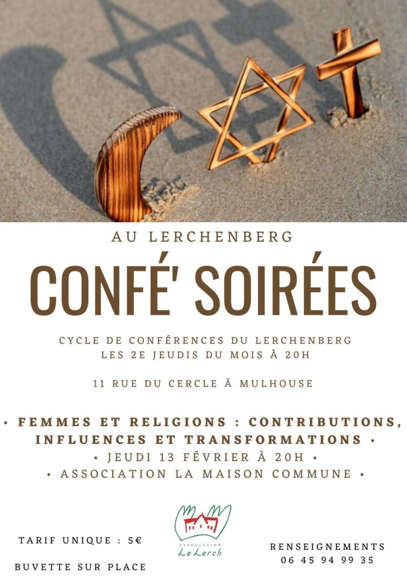 Confé' Soirées - Femmes et religions : contributions, influences et transformations