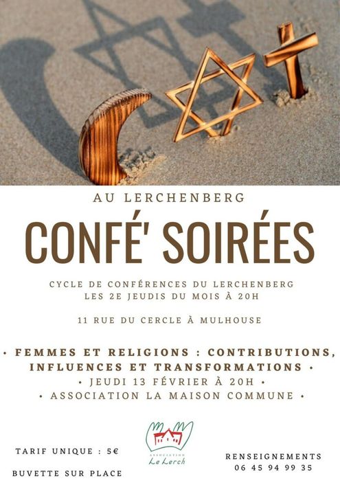 Confé' Soirées - Femmes et religions : contributions, influences et transformations