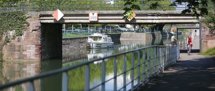 Balade en bateau sur le canal