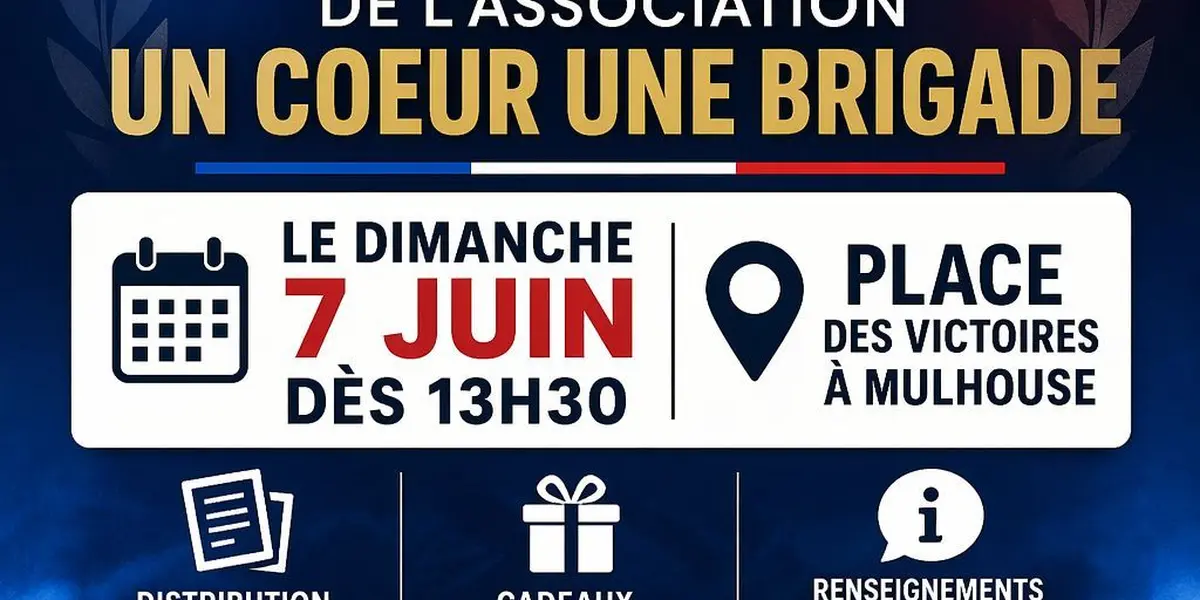 Mini fête en faveur des forces de l'ordre