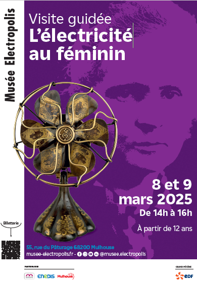 Visite guidée « l’électricité au féminin » au Musée Electropolis