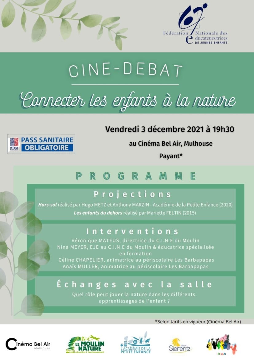 Ciné débat : Connecter les enfants à la nature
